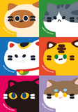 Lucky Cat | Botop Blackcard | 300 Piece Puzzle | Jigsaw Puzzle - Mystery Matrix