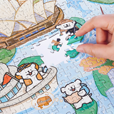 Maltese Puppy - Puppy's Journey Around The World | TOI | 1000 Piece Puzzle | Jigsaw Puzzle - Mystery Matrix