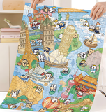 Maltese Puppy - Puppy's Journey Around The World | TOI | 1000 Piece Puzzle | Jigsaw Puzzle - Mystery Matrix