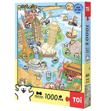 Maltese Puppy - Puppy's Journey Around The World | TOI | 1000 Piece Puzzle | Jigsaw Puzzle - Mystery Matrix