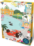 Melbourne Grand Prix - Suki McMaster | The Puzzle Collab | 500 Pieces | Jigsaw Puzzle - Puzzles +