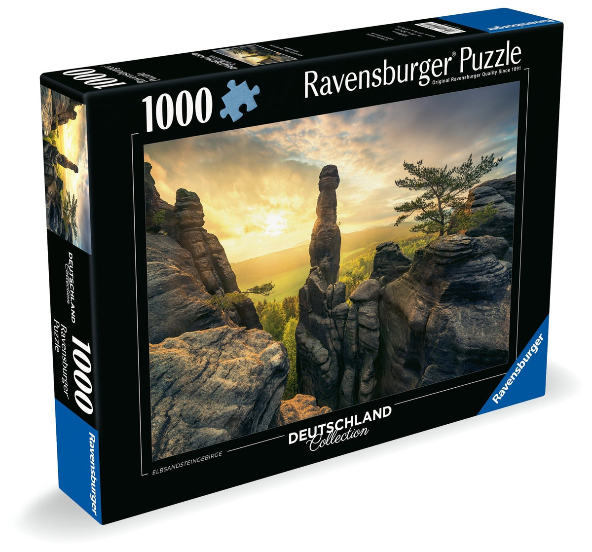 Monolith Elbe Sandstone Mountains - Deutschland Collection | Ravensbur ...