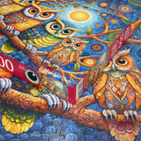 Moonlight Owls | CherryPazzi | 500 Pieces | Jigsaw Puzzle - Puzzles +