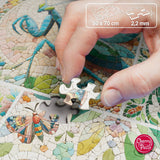 Mosaic Of The Miniature Wild | CherryPazzi | 1000 Pieces | Jigsaw Puzzle - Puzzles +