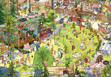 Mountain | Botop Fusion | 1000 Pieces | Jigsaw Puzzle - Puzzles +
