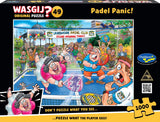 Padel Panic! - Original No.49 | Wasgij? | Holdson | 1000 Pieces | Jigsaw Puzzle - Puzzles +
