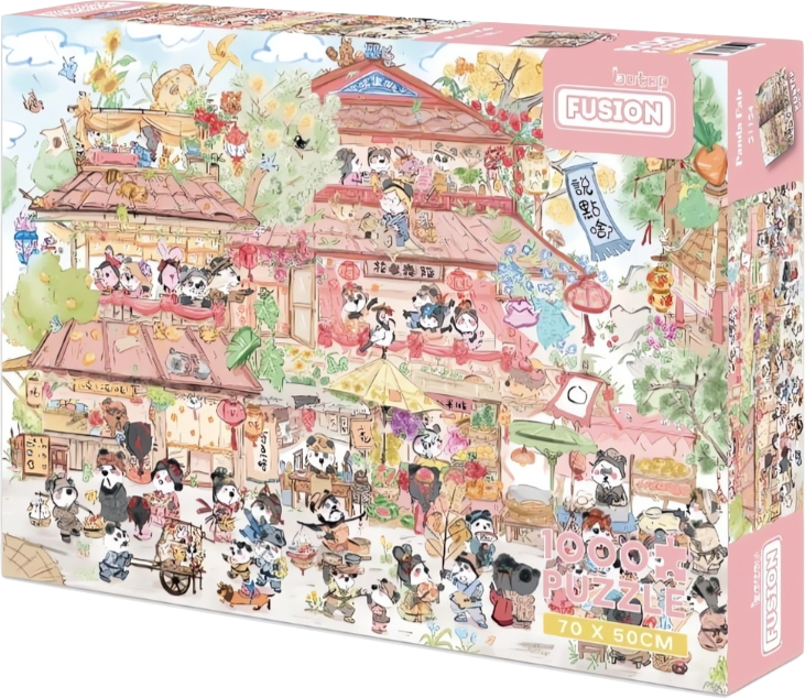 Panda Fair | Botop Fusion | 1000 Pieces | Jigsaw Puzzle – Puzzles