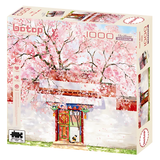 Peach Blossom | Botop Blackcard | 1000 Piece Puzzle | Jigsaw Puzzle - Mystery Matrix