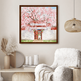 Peach Blossom | Botop Blackcard | 1000 Piece Puzzle | Jigsaw Puzzle - Mystery Matrix