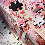 Peach Blossom | Botop Blackcard | 1000 Piece Puzzle | Jigsaw Puzzle - Mystery Matrix
