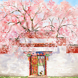 Peach Blossom | Botop Blackcard | 1000 Piece Puzzle | Jigsaw Puzzle - Mystery Matrix