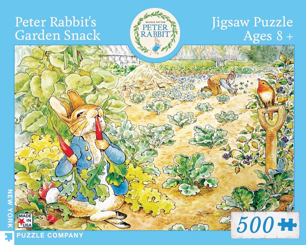 Peter Rabbit's Garden Snack - Peter Rabbit | New York Puzzle Company ...