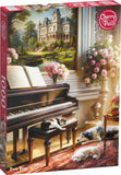 Piano Room | CherryPazzi | 1000 Pieces | Jigsaw Puzzle - Puzzles +