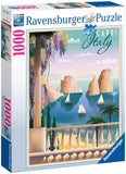 Postcard from Capri - Italy | Ravensburger | 1000 Pieces | Jigsaw Puzzle - Puzzles +