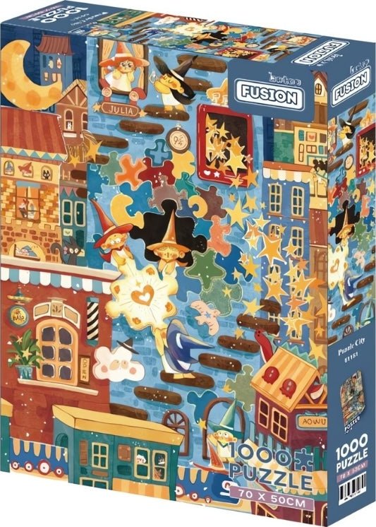 Puzzle City | Fusion | Botop | 1000 Pieces | Jigsaw Puzzle – Puzzles