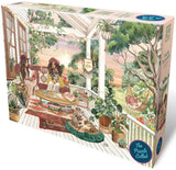 Puzzle Verandah - Sarah Reyes | The Puzzle Collab | 1000 Pieces | Jigsaw Puzzle - Puzzles +