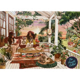 Puzzle Verandah - Sarah Reyes | The Puzzle Collab | 99 Pieces | Micro Jigsaw Puzzle - Puzzles +
