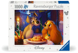 Lady and The Tramp | Disney Collector's Edition | Ravensburger | 1000 Pieces | Jigsaw Puzzle