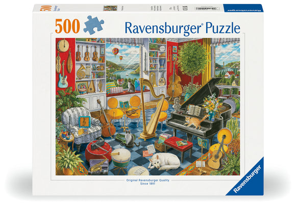 The Music Room | Ravensburger | 500 Pieces | Jigsaw Puzzle