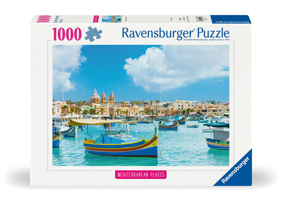 Malta - Mediterranean Places | Ravensburger | 1000 Pieces | Jigsaw Puzzle