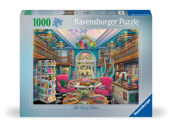 The Book Palace | Ravensburger | 1000 Pieces | Jigsaw Puzzle