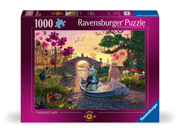 Enchanted Lands - Look and Find No.1 | Ravensburger | 1000 Pieces | Jigsaw Puzzle