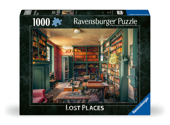 Singer Library - Lost Places | Ravensburger | 1000 Pieces | Jigsaw Puzzle