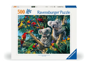 Koalas In A Tree | Ravensburger | 500 Pieces | Jigsaw Puzzle