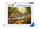 Cottage By The River | Ravensburger | 500 Pieces | Jigsaw Puzzle