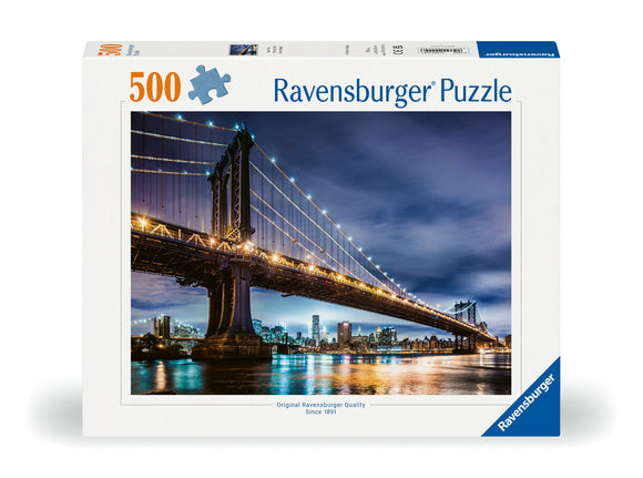 NY The City That Never Sleeps | Ravensburger | 500 Pieces | Jigsaw Puzzle