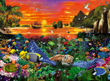 Turtle In The Reef | Ravensburger | 500 Pieces | Jigsaw Puzzle