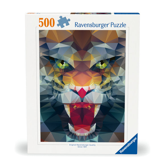 Polygon Lion | Ravensburger | 500 Pieces | Jigsaw Puzzle