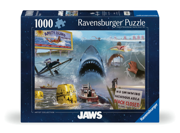 Jaws | Ravensburger | 1000 Pieces | Jigsaw Puzzle