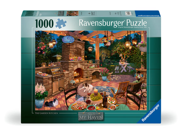 The Garden Kitchen - My Haven No.10 | Ravensburger | 1000 Pieces | Jigsaw Puzzle