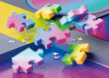 Gradient Cascade | Karen Puzzles | Ravensburger | 1027 Pieces | Jigsaw Puzzle