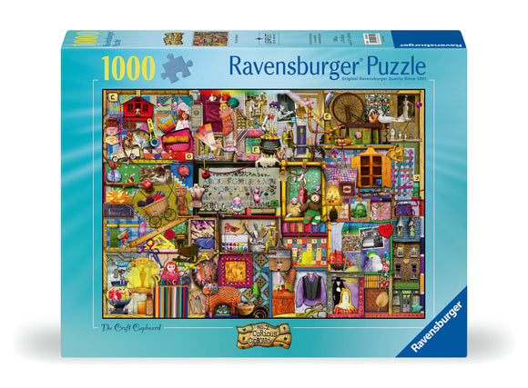 The Craft Cupboard - Curious Cupboards No.2 | Colin Thompson | Ravensburger | 1000 Pieces | Jigsaw Puzzle