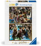 The World of Harry Potter | Harry Potter | Ravensburger | 2 X 500 Pieces | Jigsaw Puzzle