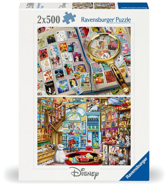 Disney Film & Character | Disney | Ravensburger | 2 X 500 Pieces | Jigsaw Puzzle