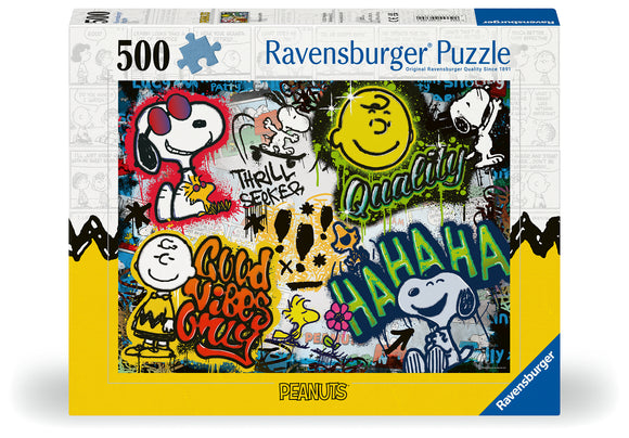 Peanuts Graffiti | Ravensburger | 500 Pieces | Jigsaw Puzzle