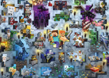 Minecraft Challenge | Minecraft | Ravensburger | 1000 Pieces | Jigsaw Puzzle