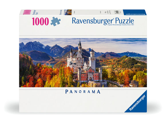 Neuschwanstein Castle | Ravensburger | 1000 Pieces | Panorama Jigsaw Puzzle