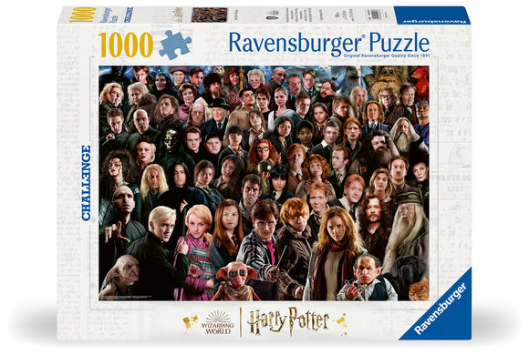 Harry Potter Challenge | Harry Potter | Ravensburger | 1000 Pieces | Jigsaw Puzzle