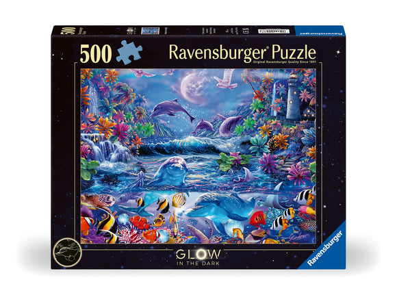 Moonlit Magic | Star Line | Ravensburger | 500 Pieces | Jigsaw Puzzle | Glow In The Dark