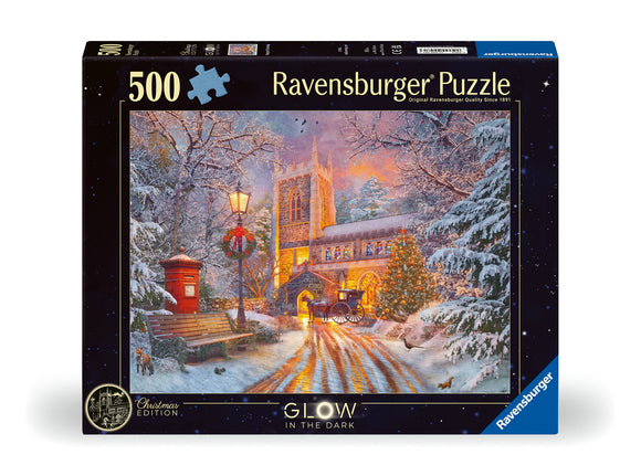 Magical Christmas | Star Line | Ravensburger | 500 Pieces | Jigsaw Puzzle | Glow In The Dark