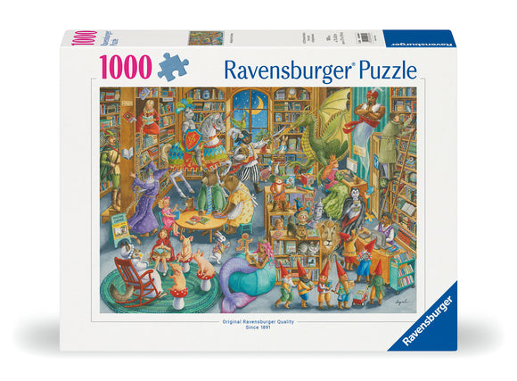 Midnight At The Library | Ravensburger | 1000 Pieces | Jigsaw Puzzle