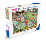 Bicycle Ride Around the World | Ravensburger | 1000 Pieces | Jigsaw Puzzle