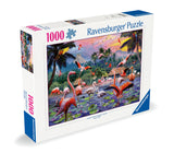 Pink Flamingos | Ravensburger | 1000 Pieces | Jigsaw Puzzle