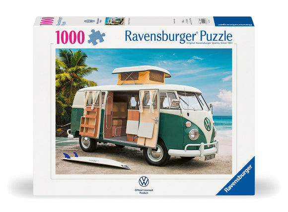 Volkswagen T1 Camper Van | Ravensburger | 1000 Pieces | Jigsaw Puzzle