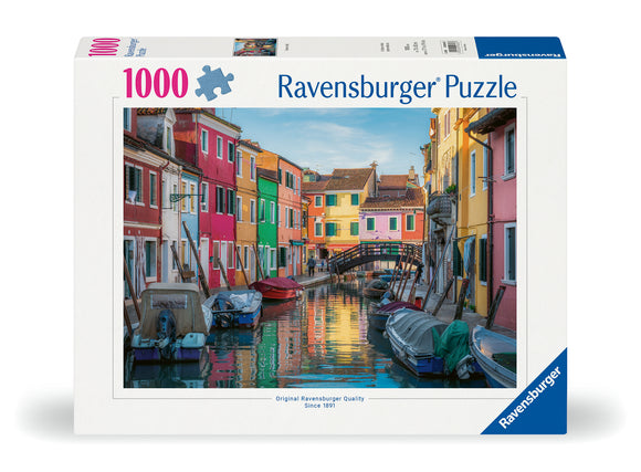 Burano - Italy | Ravensburger | 1000 Pieces | Jigsaw Puzzle