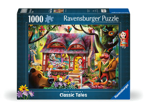 Come In, Red Riding Hood! | Dean MacAdam's Classic Tales | Ravensburger | 1000 Pieces | Jigsaw Puzzle